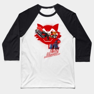 Killer Raccoon Baseball T-Shirt